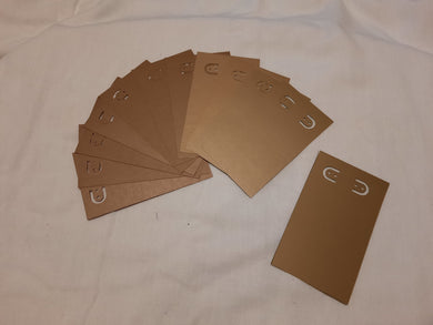 Display Card - 2.5x4.25 - 52pcs - Pearl Browns