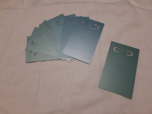 Display Card - 2.5x4.25 - 77pcs - Pearl Teals