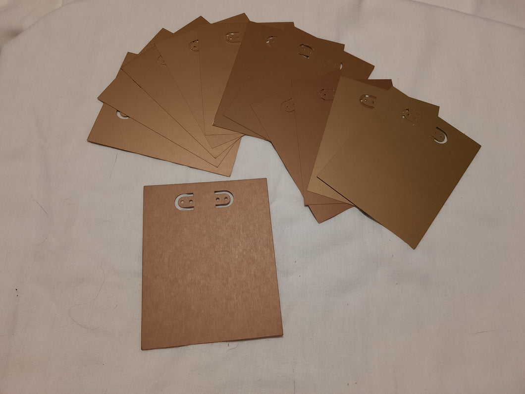 Display Card - 3.25x4.25 - 43pcs - Pearl Browns