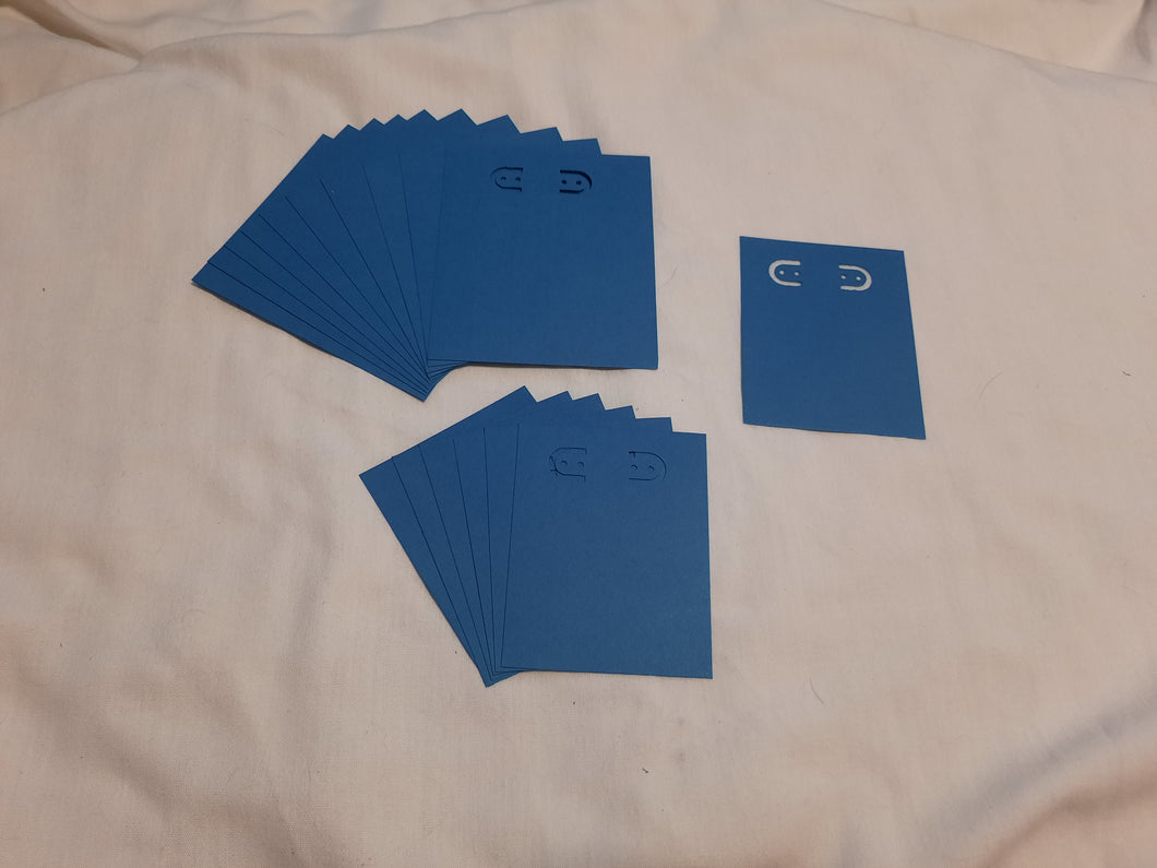 Display Card - 2.5x3.25-3.25x4 - 55pcs - Basic Blue