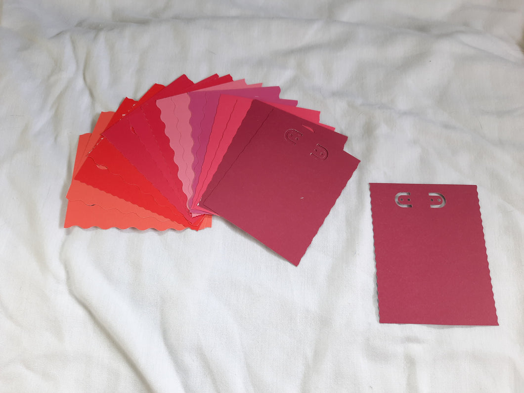 Display Card - 3.5x4.5 - 30pcs - Pinks