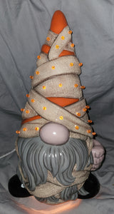 Ceramic Fall / Halloween Decoration - Halloween: The "Gnommey" Mummy