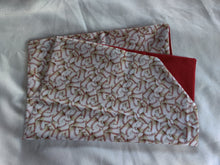 Pillowcase - Baseball Cotton::Red Cotton