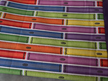 Licensed Pillowcase - Crayola Rainbow Rulers w/Purple Cotton::Purple Cotton