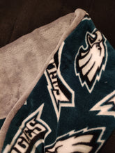 Team Infinity Scarf - Eagles Allover Fleece and Grey Sew Lush