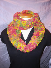 Knit Infinity Scarf - Fall Colors