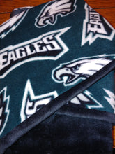 Team Infinity Scarf - Eagles Allover Fleece and Black Sew Lush