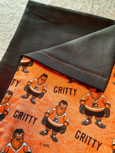 Licensed Pillowcase - NHL Philadelphia Flyer's Gritty Cotton::Black Cotton