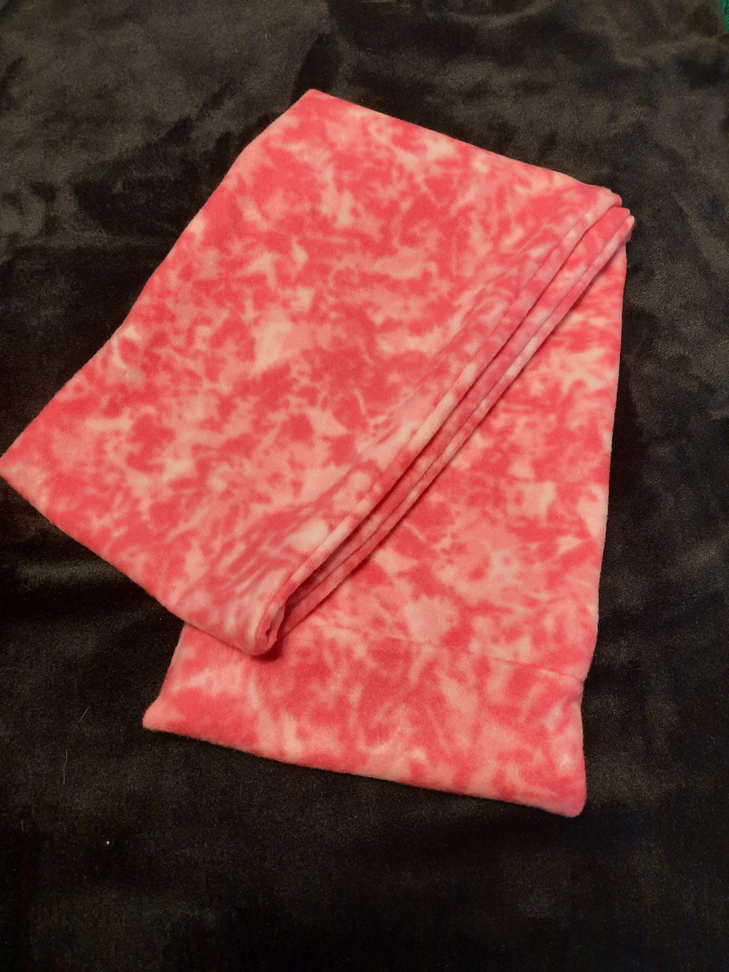 Infinity Scarf - Tie Dye, Pinks Fleece