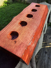 Rustic Raw Edge Wooden Decor - Mahogany & Lacquer