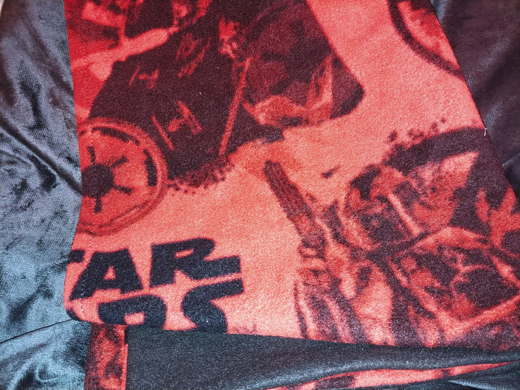 Licensed Pillowcase - Star Wars, Red Fleece::Black Fleece