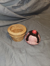 Ceramic Decoration - Sundae, Small - Strawberry