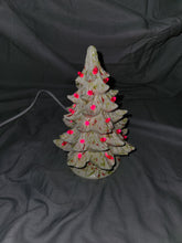 Ceramics - Christmas / Holiday Decoration - Tree, Nowell: Small; Base - Holly; Lighted